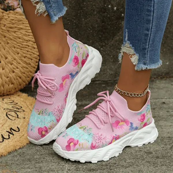 ?? Last Day Promotion 50% OFF ?? Women's Floral Print Orthopedic Sneakers
