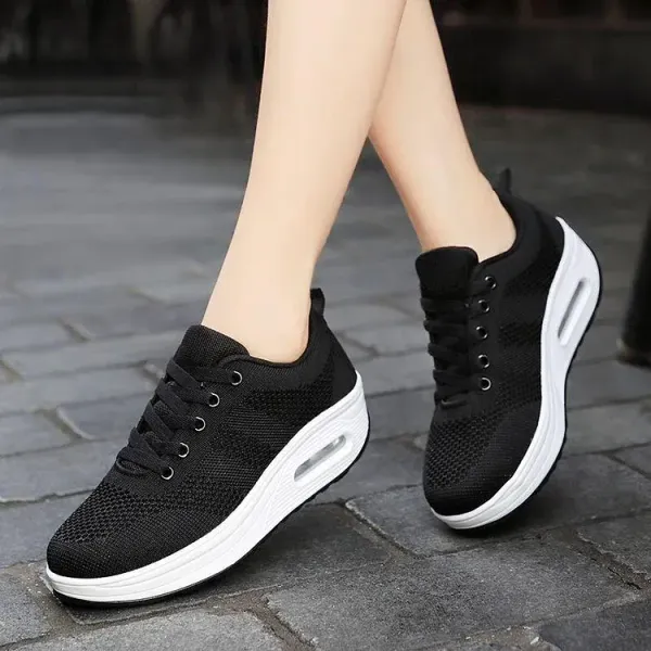 ??Last Day Promotion 50% OFF - Women light air flying woven mesh orthopedic Sneakers