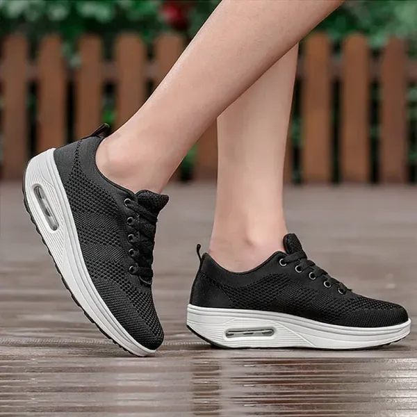 ??Last Day Promotion 50% OFF - Women light air flying woven mesh orthopedic Sneakers