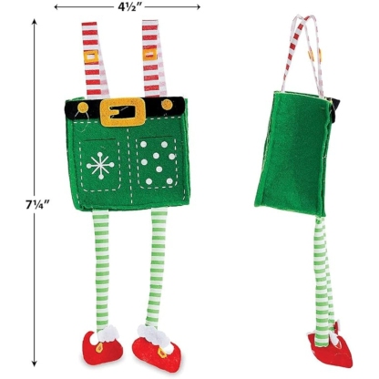 Set of 3 Christmas Gift Bags | Holiday Gifts | Party Decorations