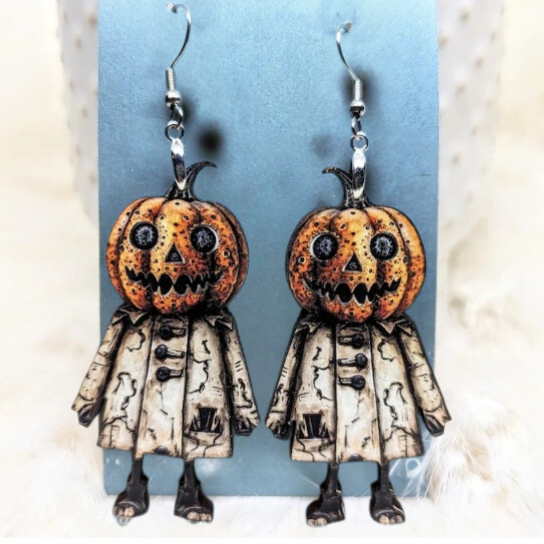 Handmade Halloween signature earrings