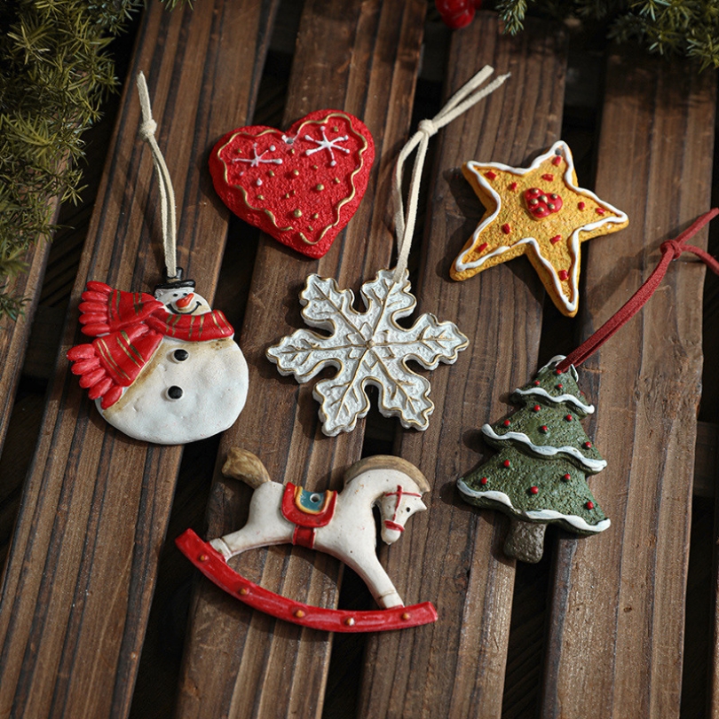 Handmade Vintage Christmas Ornaments | Christmas Gifts | Hand Painted Art