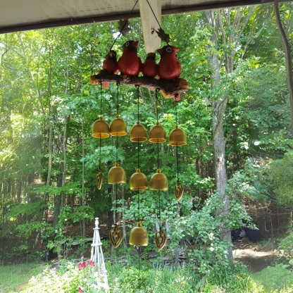 Resin Wind Chime | Hand-painted art