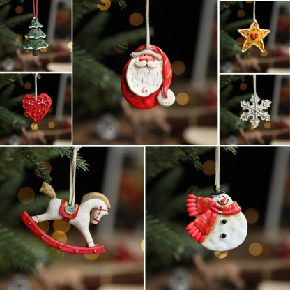 Handmade Vintage Christmas Ornaments | Christmas Gifts | Hand Painted Art