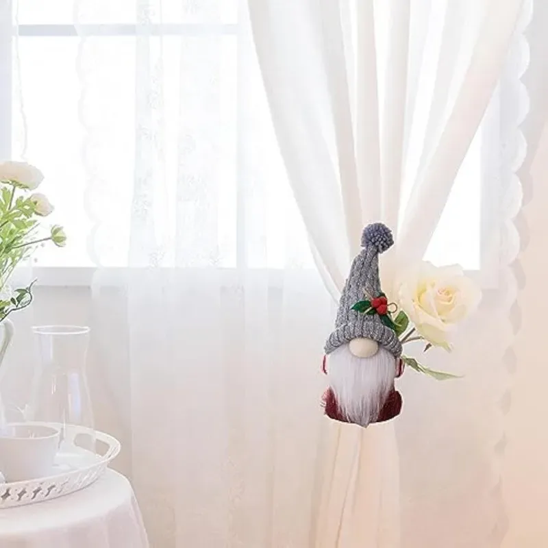 🎅Christmas Curtains Tie Back Holder