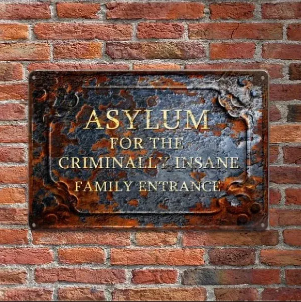 Vintage Chicken & Fresh Eggs Metal Sign