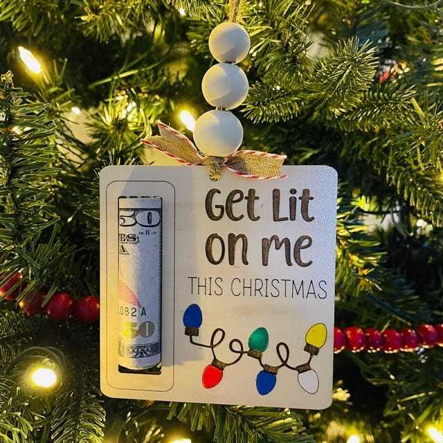 🎄Wooden Money Holder Gift | Christmas Gifts