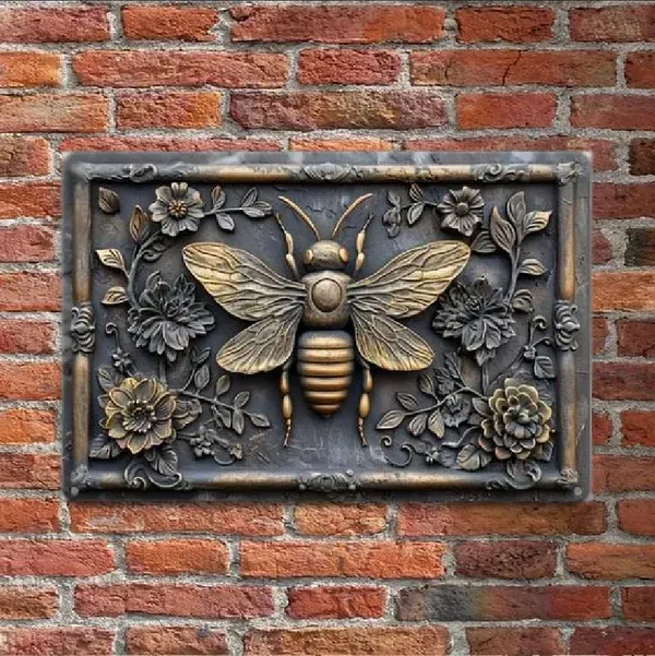 Vintage Chicken & Fresh Eggs Metal Sign