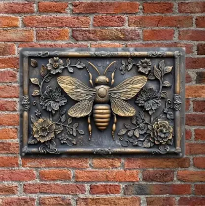 Vintage Chicken & Fresh Eggs Metal Sign