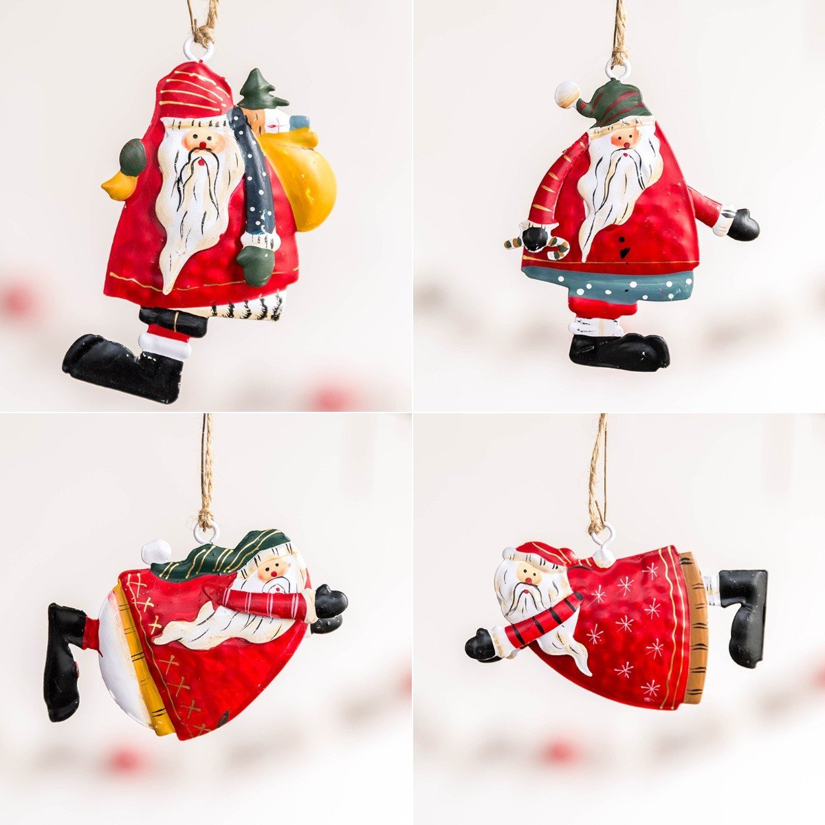 Retro Iron Art Christmas Angel Decoration