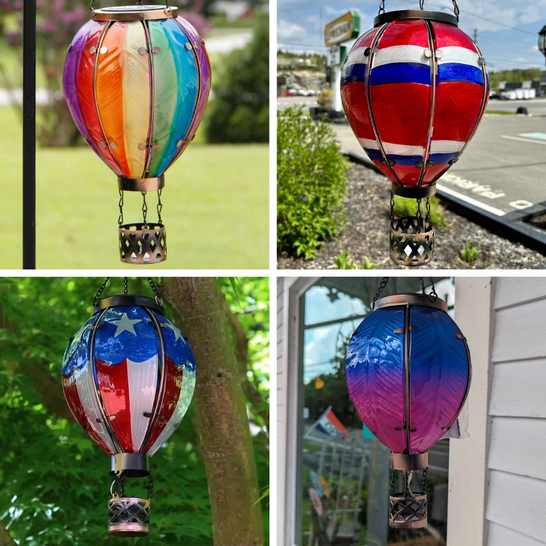 Solar Hot Air Balloon Lantern