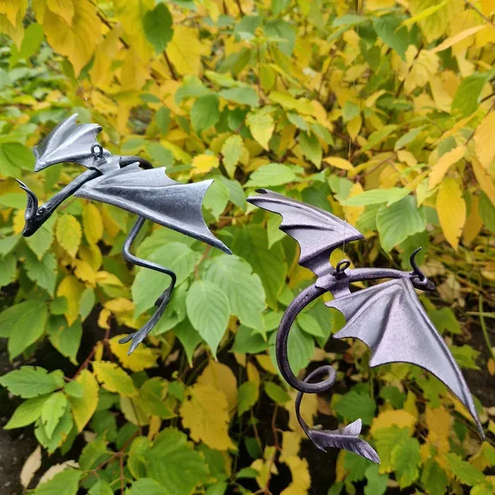 Iron Flying Dragon, Summer Garden Hanging Decoration, Suitable for Both Indoor and Outdoor