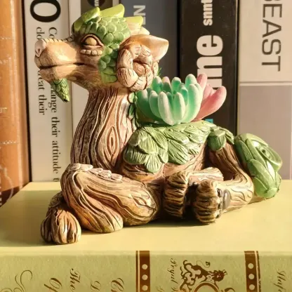 🦖Sculptural Dragon Planter