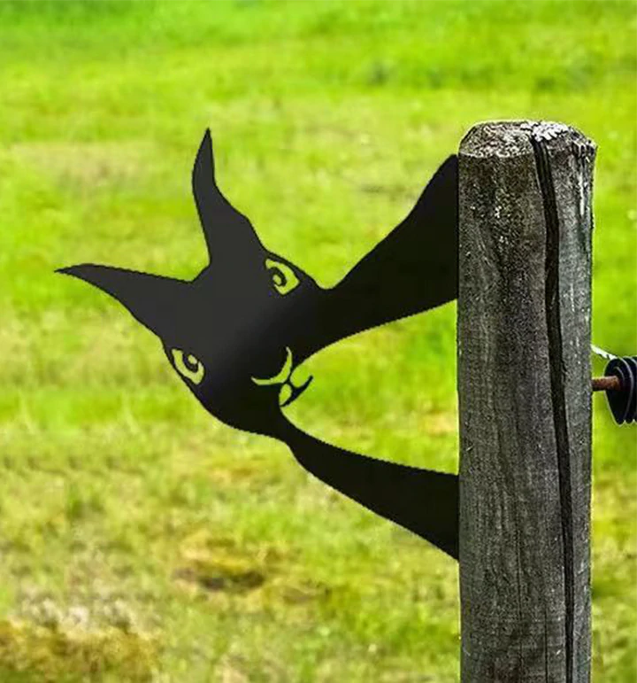 Garden Farm Peep Animals Metal Artwork Decoration