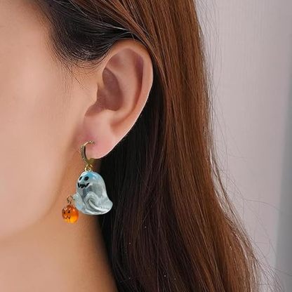 🎃Handmade Halloween signature earrings👻