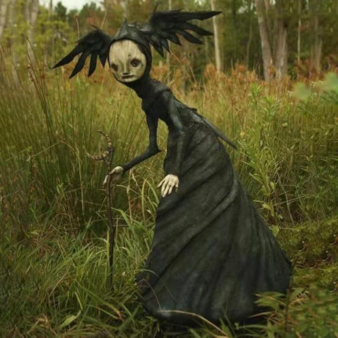 Nightmare Witch Resin Crafts Halloween Garden Decoration