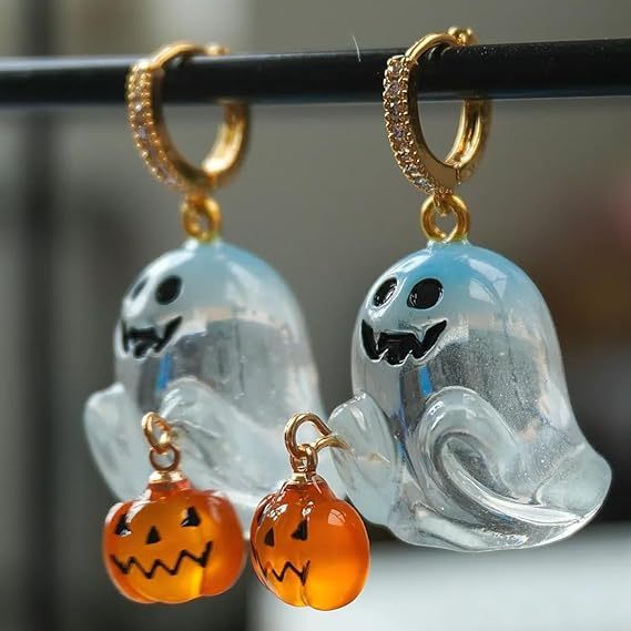 Handmade Halloween signature earrings