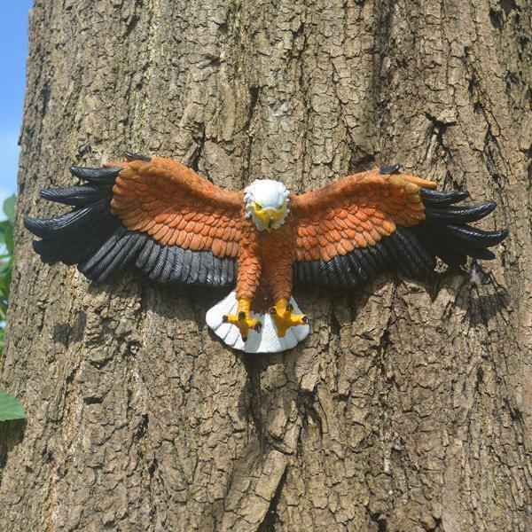 🦅 American Bald Eagle - Hanging Tree Decoration Fierce Bird Statue