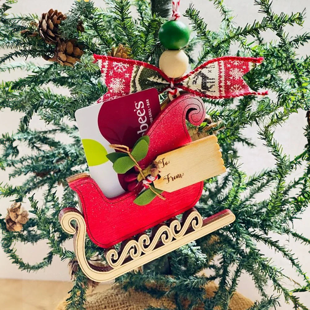 Wooden Money Holder Gift