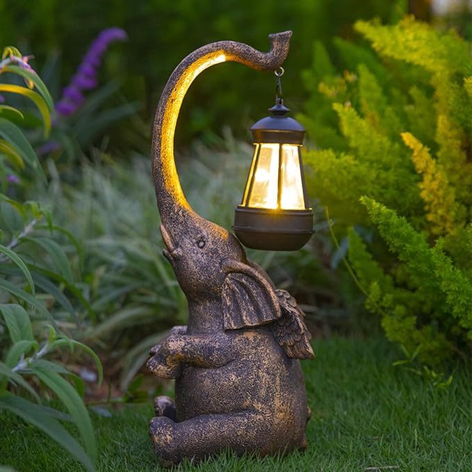 Solar Elephant Statue Light(4 Styles)