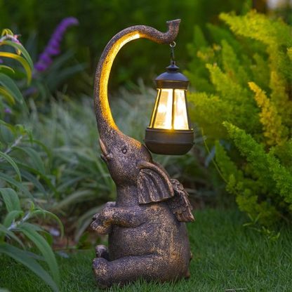 Solar Elephant Statue Light(4 Styles)