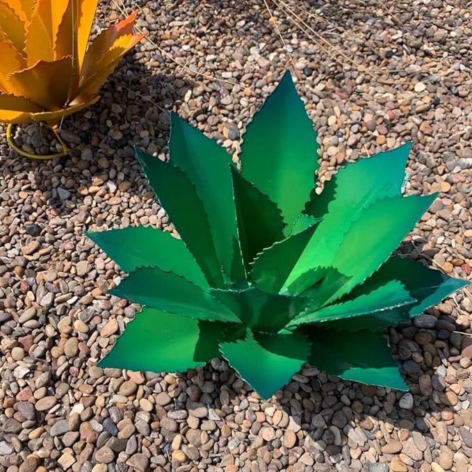 Decorative Metal Agave (Cupreate) - Garden Art