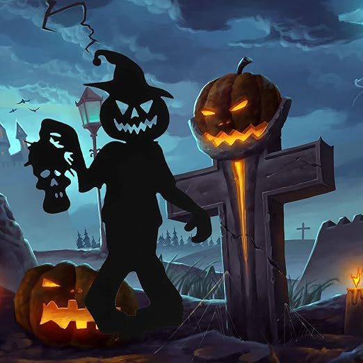 Metal Zombie Garden Stake | Spooky Halloween Sign