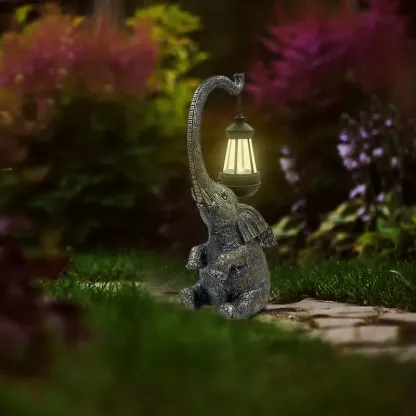 Solar Elephant Statue Light(4 Styles)