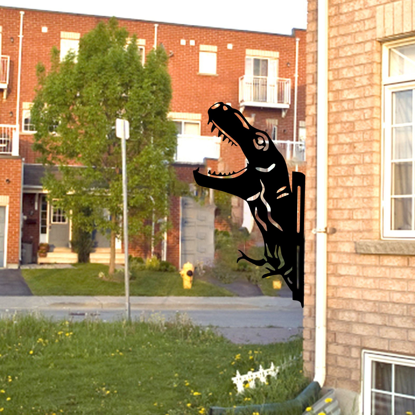 Garden Farm Peep Animals Metal Artwork Decoration