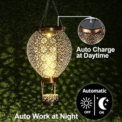 Hot Air Balloon Solar Lantern
