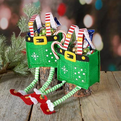 Set of 3 Christmas Gift Bags | Holiday Gifts | Party Decorations