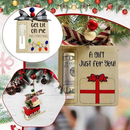 🎄Wooden Money Holder Gift | Christmas Gifts
