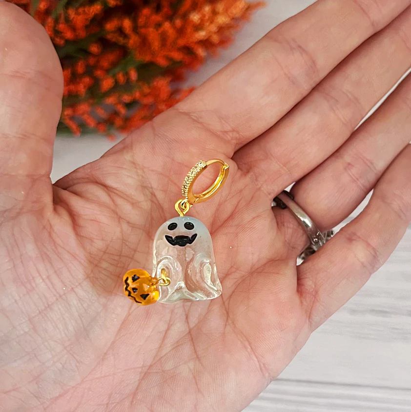 Handmade Halloween signature earrings