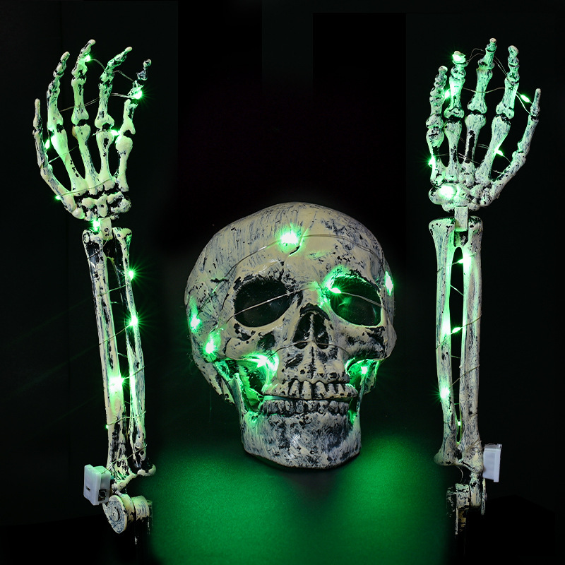 Realistic Skeleton Stakes Halloween Decorations