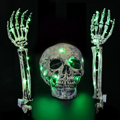 Realistic Skeleton Stakes Halloween Decorations