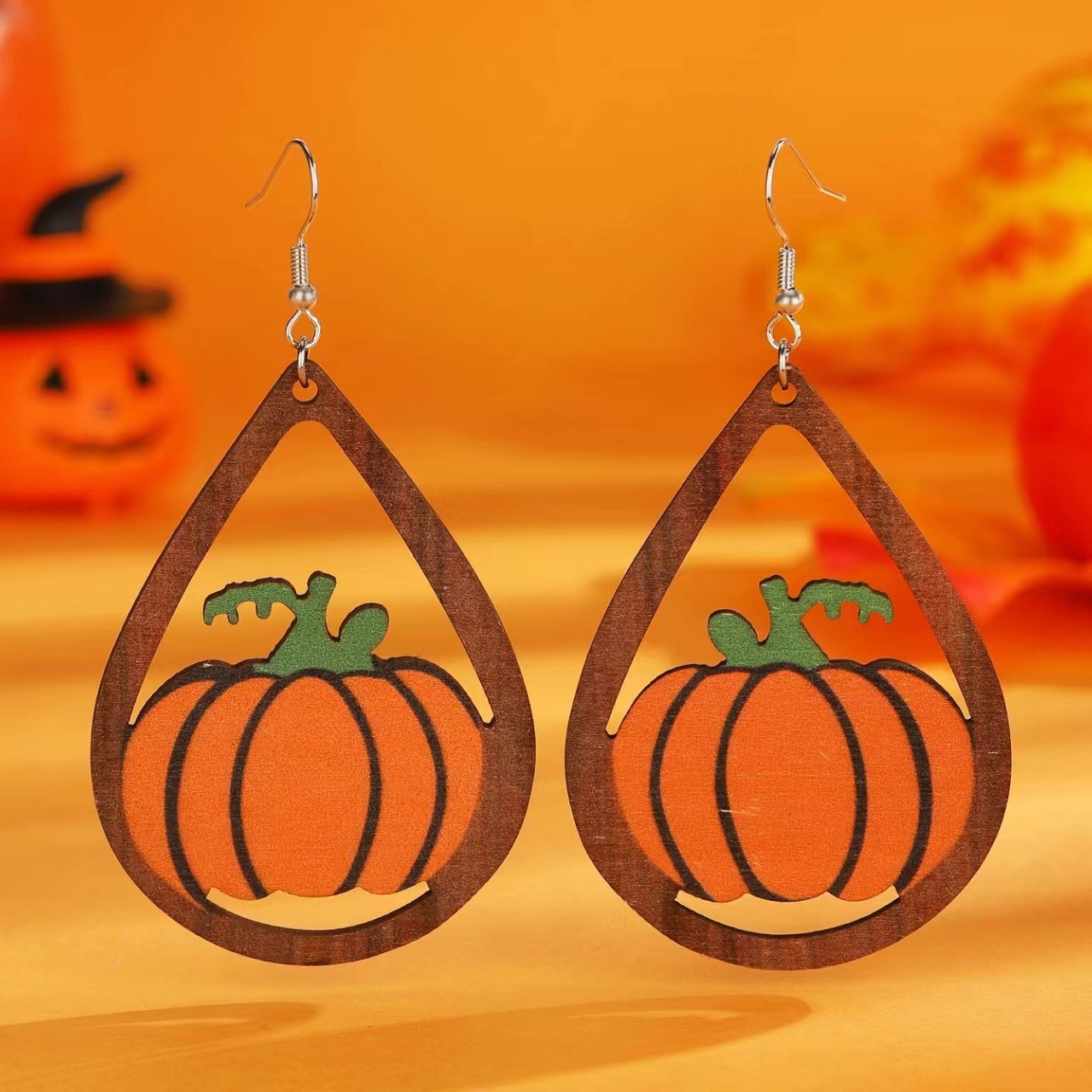 🎃Halloween Wooden Earrings