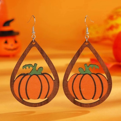 🎃Halloween Wooden Earrings