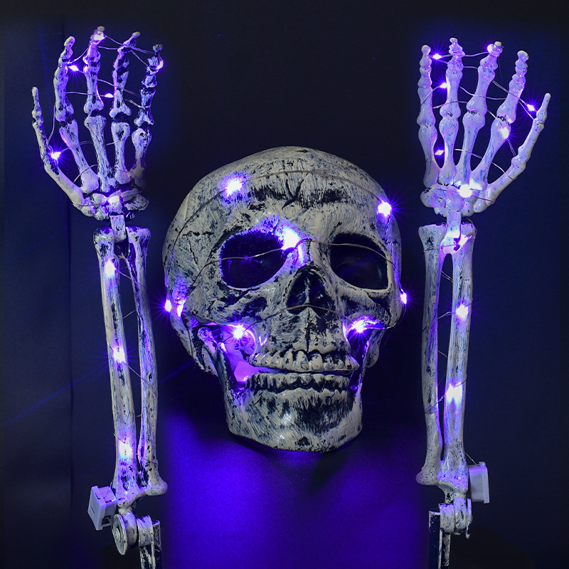 Realistic Skeleton Stakes Halloween Decorations