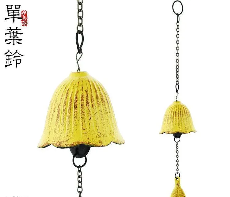 Japanese cast iron wind chime hanging