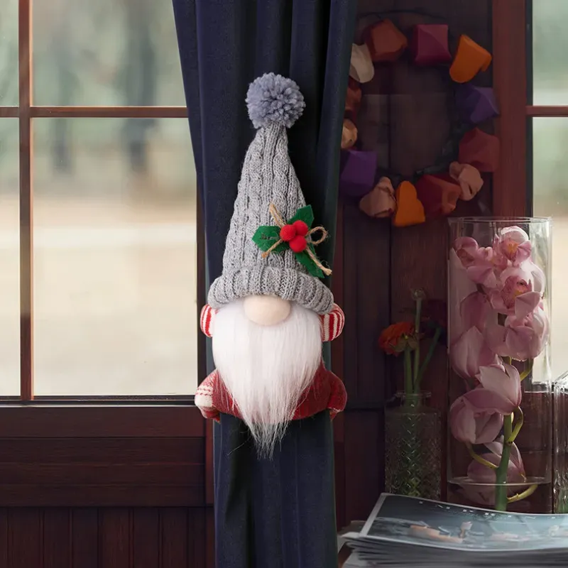 🎅Christmas Curtains Tie Back Holder