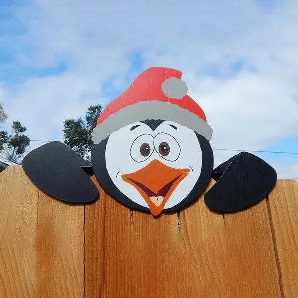 Garden Christmas Decoration Plaque