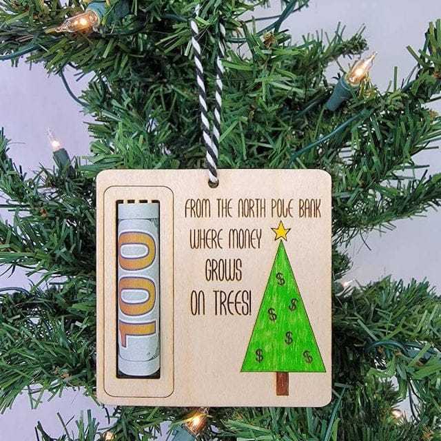 🎄Wooden Money Holder Gift | Christmas Gifts