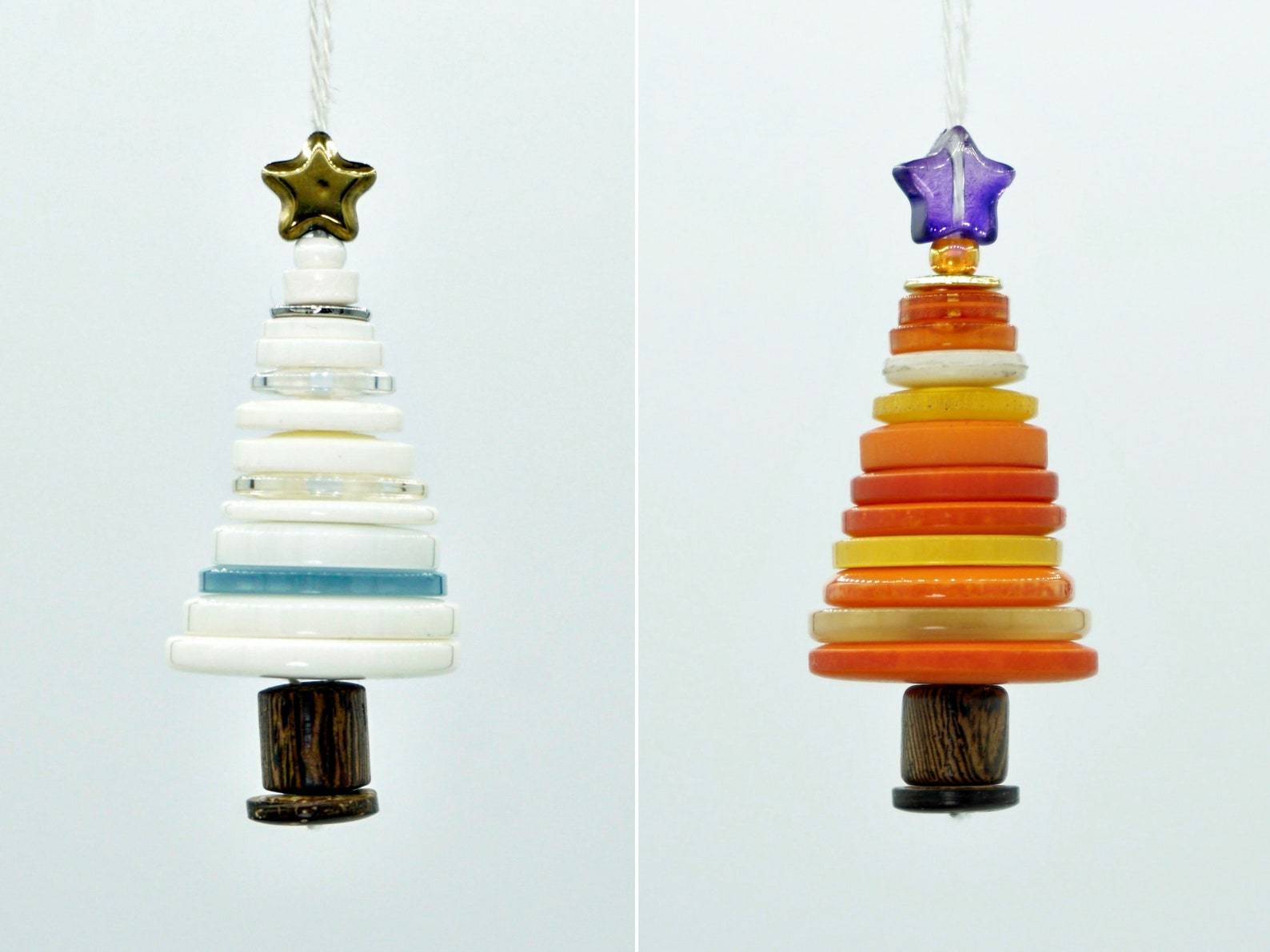 Button Christmas Tree Decoration