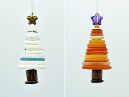 Button Christmas Tree Decoration