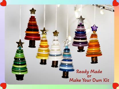 Button Christmas Tree Decoration