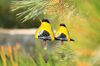 🐦Vintage bird wind chimes