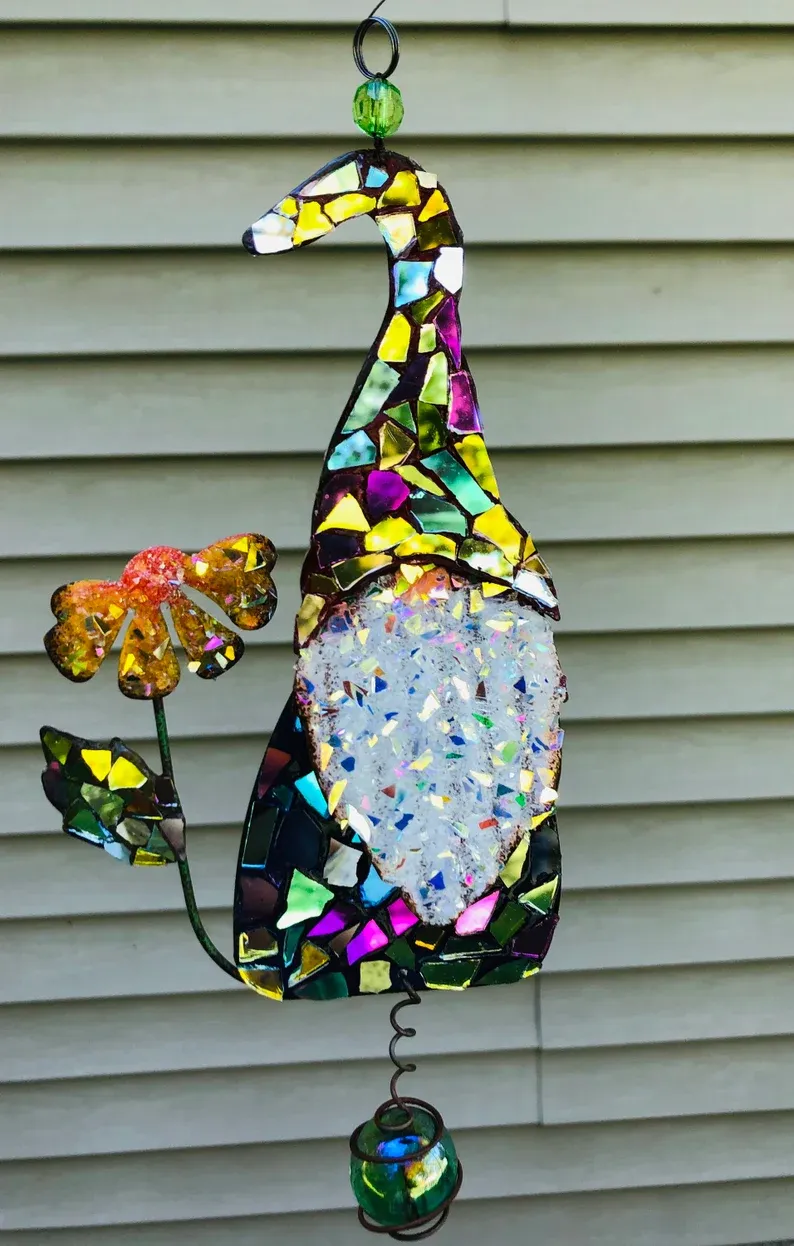 Gnome SunCatcher.. garden gnome