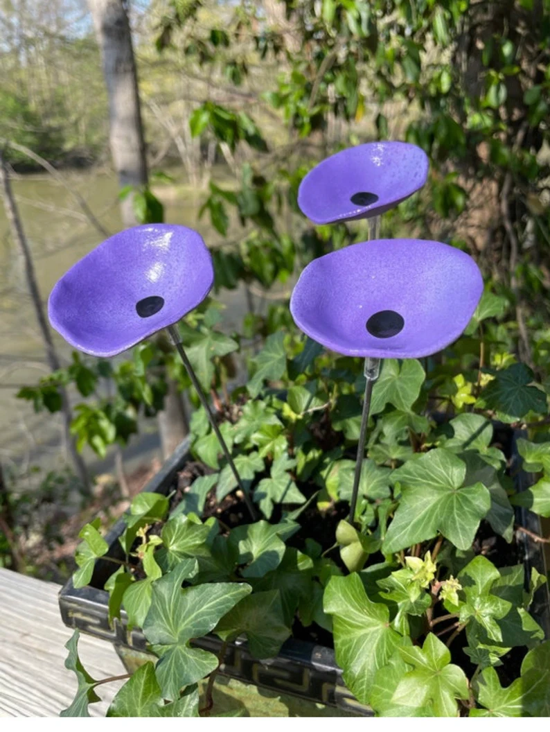 Poppy Flower Pot Cluster