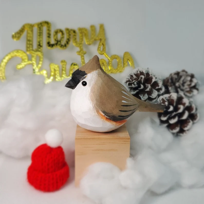 Woodcarving Bird | Woodcarving Art | Hand-painted Art