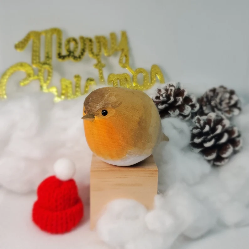 Woodcarving Bird | Woodcarving Art | Hand-painted Art